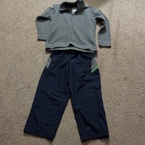Old Navy Kids Navy and Gray Casual Pants